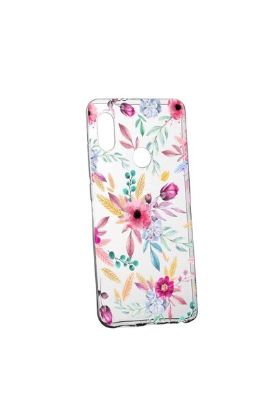 bestcase Husa pentru Samsung Galaxy A40, Happy Flowers, 69, din silicon premi...
