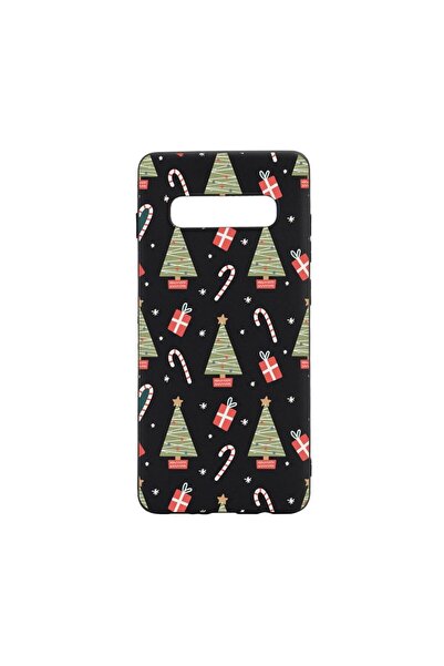 bestcase Θήκη σιλικόνης συμβατή με Samsung Galaxy S10 Plus, Χριστουγεννιάτικο...