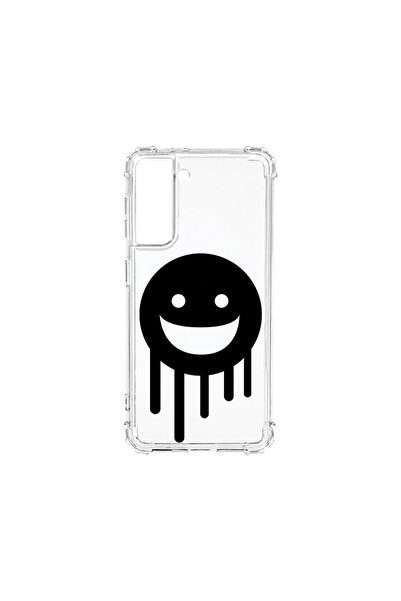 bestcase Husa Αντικραδασμική 1.5MM, Συμβατή με Samsung Galaxy S21 FE, Smiley,...