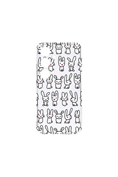 bestcase Θήκη Διαφανής Σιλικόνη 2MM, Συμβατή με Samsung Galaxy A25, Rabbits, ...