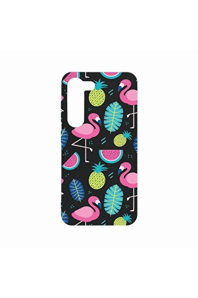 bestcase Θήκη, Συμβατή με Samsung Galaxy S23 Plus, Φλαμίνγκο, Ανθεκτική στη φ...
