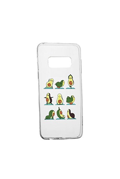 bestcase Θήκη σιλικόνης συμβατή με Samsung Galaxy S10 Plus, Αβοκάντο Γιόγκα, ...