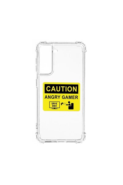 bestcase Αντικραδασμική Θήκη, Συμβατή με Samsung Galaxy S21, Gamer - Angry Ga...