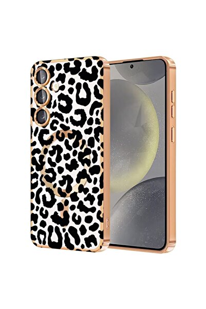 bestcase Πολυτελής Θήκη MagSafe, Συμβατή με Samsung Galaxy A35, Μαύρη Λεοπάρδ...