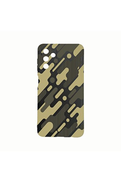 bestcase Θήκη Σιλικόνης, Συμβατή με Samsung Galaxy A04s, Πράσινο Καμουφλάζ, Α...