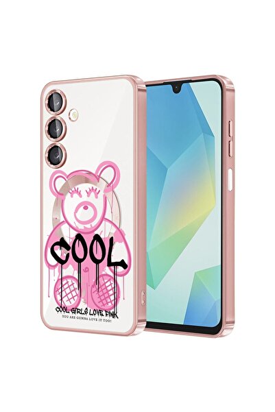 bestcase Πολυτελής Θήκη MagSafe, Συμβατή με Samsung Galaxy A36, Αρκουδάκι Κου...