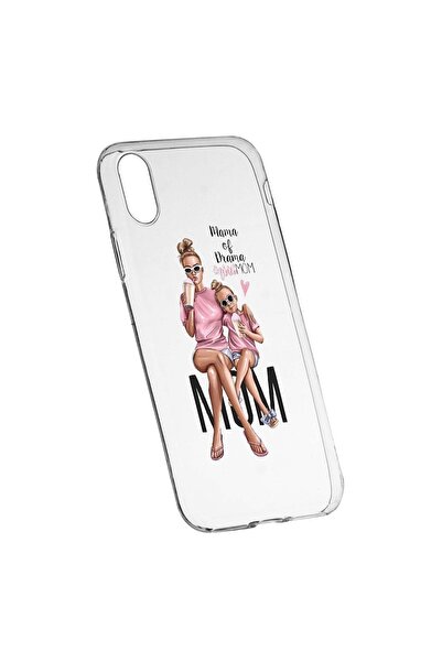 bestcase Θήκη προστασίας  "Μαμά " για κορίτσια, για Apple iPhone XR, ανθεκτικ...