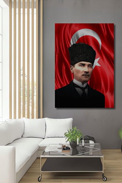 Teona Ahşap Μουστάφα Κεμάλ Ατατούρκ Ξύλινο Διακοσμητικό Τραπέζι για Σπίτι, Εί...