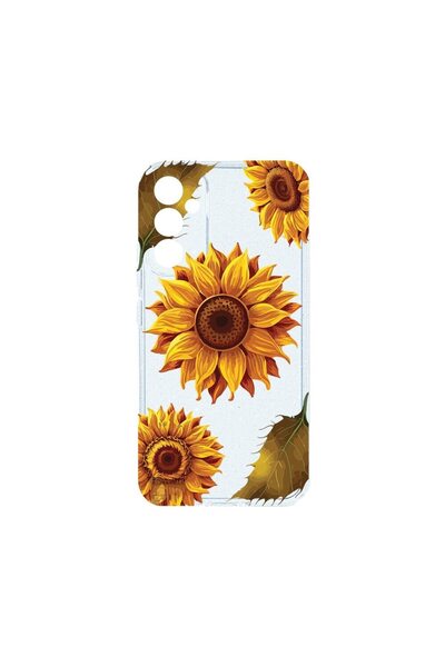 bestcase Θήκη Crystal Glitter 2MM, Συμβατή με Samsung Galaxy A14 5G, Ηλιοτρόπ...