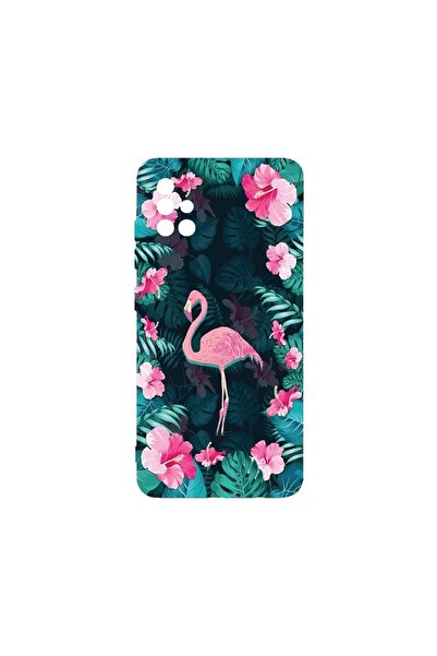 bestcase Θήκη Υγρής Σιλικόνης Premium, Συμβατή με Samsung Galaxy A71, Φλαμίνγ...