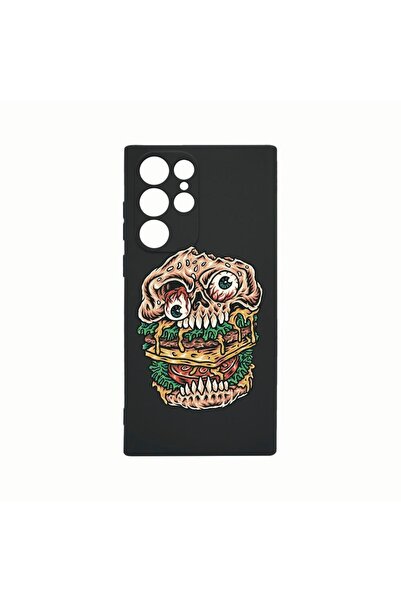 bestcase Θήκη Σιλικόνης, Συμβατή με Samsung Galaxy S22 Ultra, Zomburger, Ανθε...