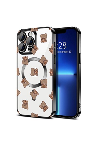 bestcase Πολυτελής Θήκη MagSafe, Συμβατή με Apple iPhone 13 Pro, Σχέδιο με Αρ...