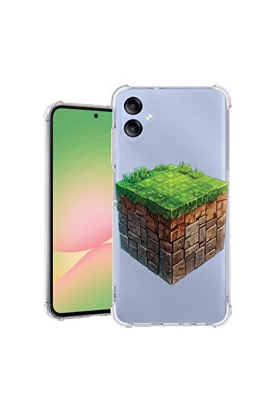 bestcase ¬Æ Husa compatibila Samsung Galaxy A06 4G, Anti Shock 1.5MM, Minecra...