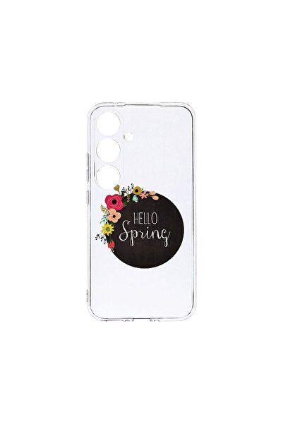 bestcase Διαφανής Θήκη Σιλικόνης 2MM, Συμβατή με Samsung Galaxy A55, Hello Sp...