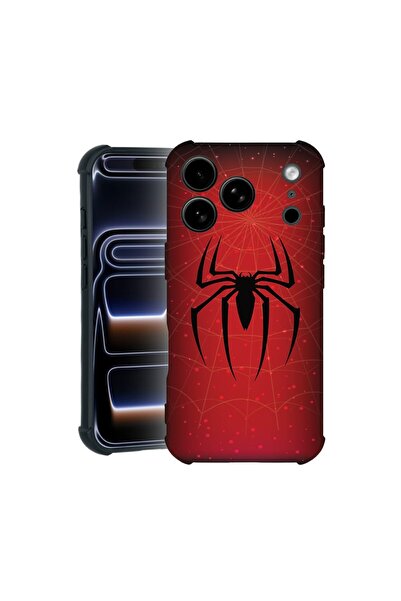 bestcase Husa TPU Pro Shock Compatibila cu Apple iPhone 17 Pro, cu Design Spi...