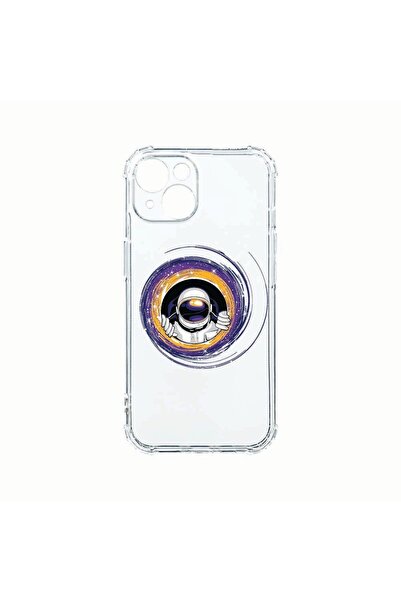 bestcase Husa Anti Shock din silicon, Compatibila Cu Apple iPhone 14, Astrona...