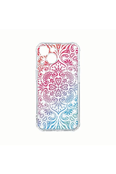 bestcase Husa Anti Shock din silicon, Compatibila Cu Apple iPhone 14, Mandala...