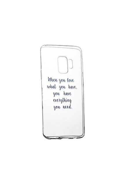 bestcase Προστατευτική θήκη με μήνυμα αγάπης, για Samsung Galaxy S9 Plus, ανθ...