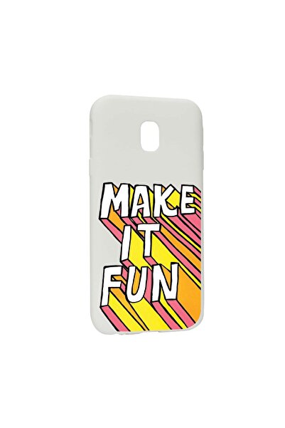 bestcase Προστατευτική θήκη με μήνυμα  "Make It Fun ", για Samsung Galaxy J7 ...