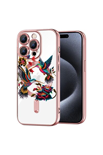 bestcase Πολυτελής Θήκη MagSafe, Συμβατή με Apple iPhone 16 Pro, Hommingbird,...