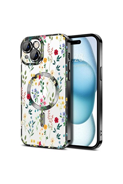 bestcase Πολυτελής Θήκη MagSafe, Συμβατή με Apple iPhone 15 Plus, Πολύχρωμα Α...