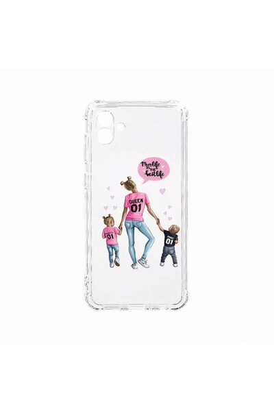 bestcase Αντικραδασμική Θήκη, Συμβατή με Samsung Galaxy A04, Σχέδιο Μαμά Με Α...