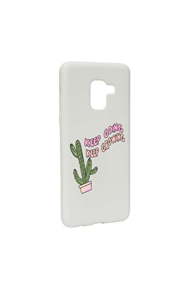 bestcase Husa de protectie cu mesaj Keep Going, pentru Samsung Galaxy A5 2018...