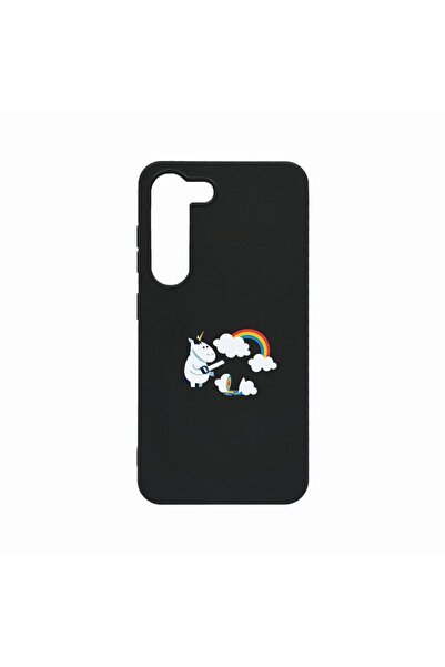 bestcase Θήκη, Συμβατή με Samsung Galaxy S23 Plus, Μονόκερος Ουράνιο Τόξο, Αν...