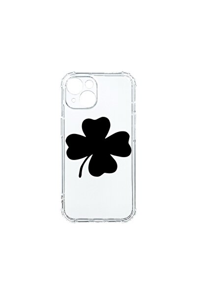 bestcase Husa Anti Shock 1.5MM, compatibilă cu Apple iPhone 15, Lucky Trifoi,...