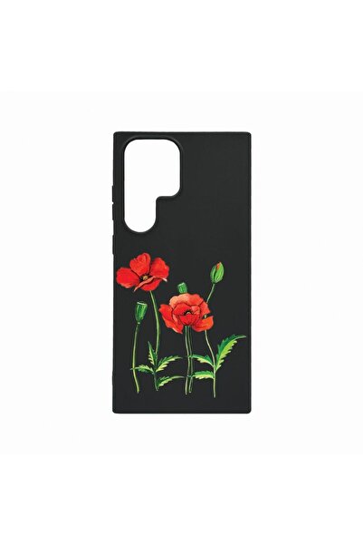 bestcase Θήκη, Συμβατή με Samsung Galaxy S23 Ultra, Κόκκινο Παπαρούνι, Ανθεκτ...
