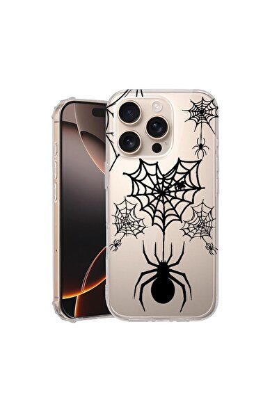 bestcase Θήκη για Apple iPhone 16 Pro Max, Αντικραδασμική 1.5MM, Σχέδιο Ιστού...