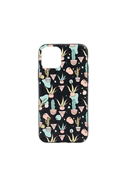 bestcase Θήκη σιλικόνης συμβατή με Apple iPhone 13 Pro, Κάκτος, με υφασμάτινο...