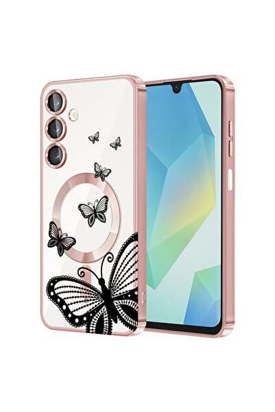 bestcase Πολυτελής Θήκη MagSafe, Συμβατή με Samsung Galaxy A26, Πεταλούδα, Εξ...