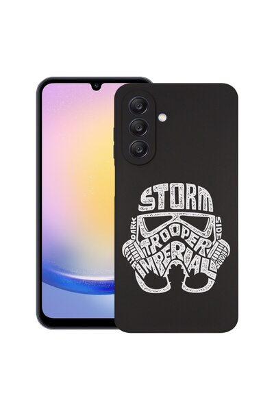 bestcase Θήκη για Samsung Galaxy A36, Καλλιγραφία Storm Trooper, Λεπτή σιλικό...
