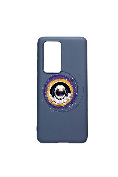 bestcase Husa Silicon Compatibila Cu Huawei P Smart 2021, Astronaut, rezisten...