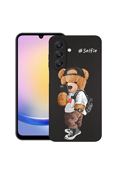 bestcase Husă pentru Realme 14x 5G, Ursuleț de pluș Selfie, Silicon subțire d...