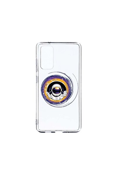 bestcase Διαφανής Θήκη Σιλικόνης 2MM, Συμβατή με Samsung Galaxy S20, Αστροναύ...