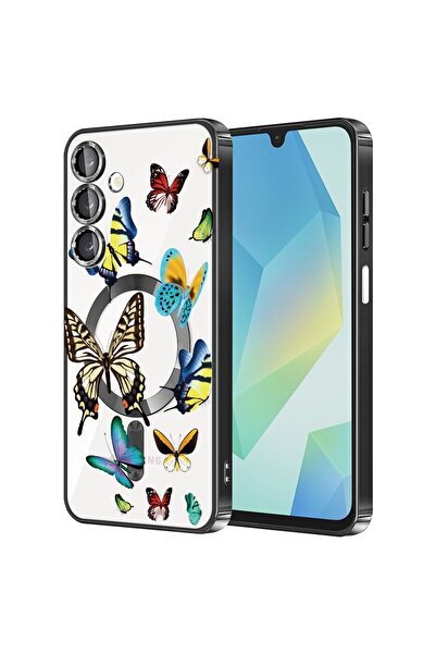 bestcase Πολυτελής Θήκη MagSafe, Συμβατή με Samsung Galaxy A35, Πολύχρωμες Πε...