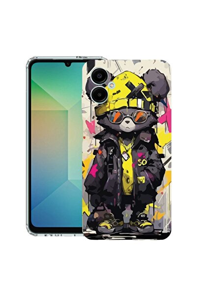 bestcase Θήκη για Samsung Galaxy A06 5G, Αντικραδασμική 1.5MM, Αρκουδάκι σε π...