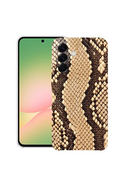 bestcase Θήκη για Samsung Galaxy A17 5G με Σχέδιο Δέρματος Φιδιού, Διαφανής Λ...