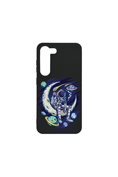 bestcase Λεπτή Θήκη Σιλικόνης 0.8MM, Συμβατή με Samsung Galaxy S23, Αστροναύτ...