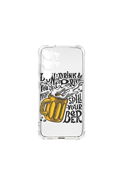 bestcase Αντικραδασμική Θήκη, Συμβατή με Samsung Galaxy S23 Ultra, Μην πίνετε...