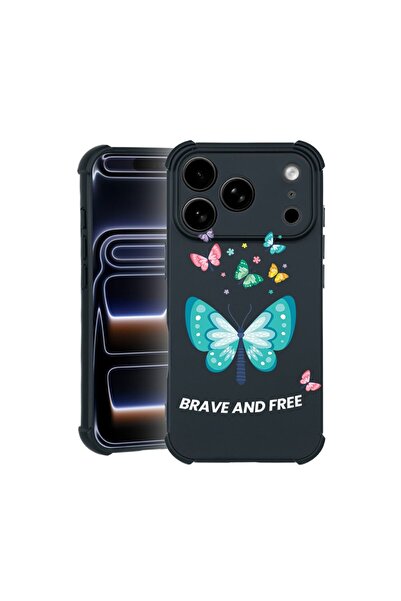 bestcase Husa TPU Pro Shock Compatibila cu Apple iPhone 17 Pro, cu Design But...