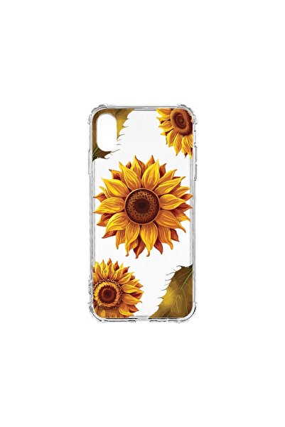 bestcase Husa Anti Shock 1.5MM, Compatibila Cu Apple iPhone XS Max, Sun Flowe...