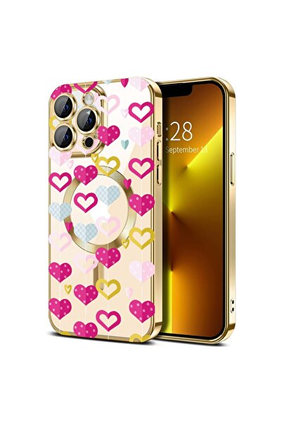 bestcase Πολυτελής Θήκη MagSafe, Συμβατή με Apple iPhone 13 Pro, Σχέδιο με Χα...