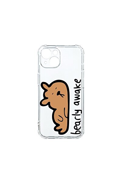 bestcase Αντικραδασμική Θήκη 1.5MM, Συμβατή με Apple iPhone 14, Bearly Awake,...