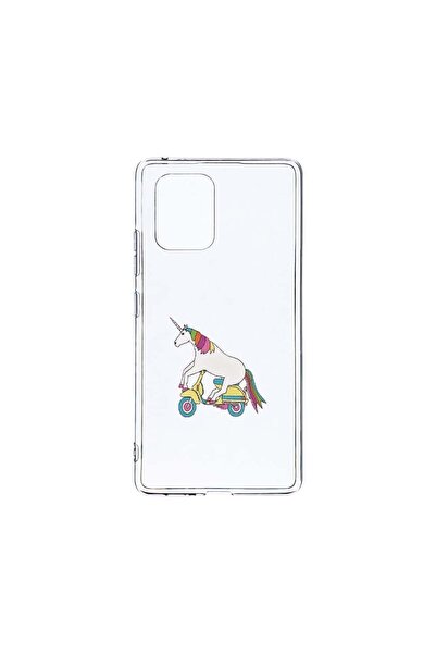 bestcase Διαφανής Θήκη Σιλικόνης 2MM, Συμβατή με Samsung Galaxy A71, Μονόκερο...