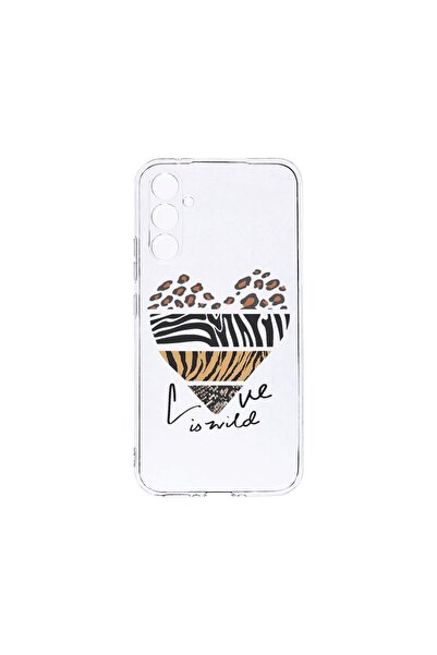 bestcase Θήκη Διαφανής Σιλικόνη 2MM, Συμβατή με Samsung Galaxy S24 FE, Love I...
