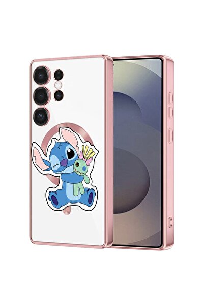 bestcase Πολυτελής Θήκη MagSafe, Συμβατή με Samsung Galaxy S24 Ultra, Stitch,...