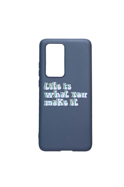 bestcase Θήκη σιλικόνης Life is..., συμβατή με Samsung Galaxy A32 4G, ανθεκτι...